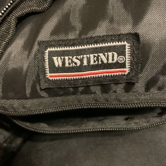 Westend black sling bag with adjustable strap 48” unisex & crossposted - Picture 6 of 8